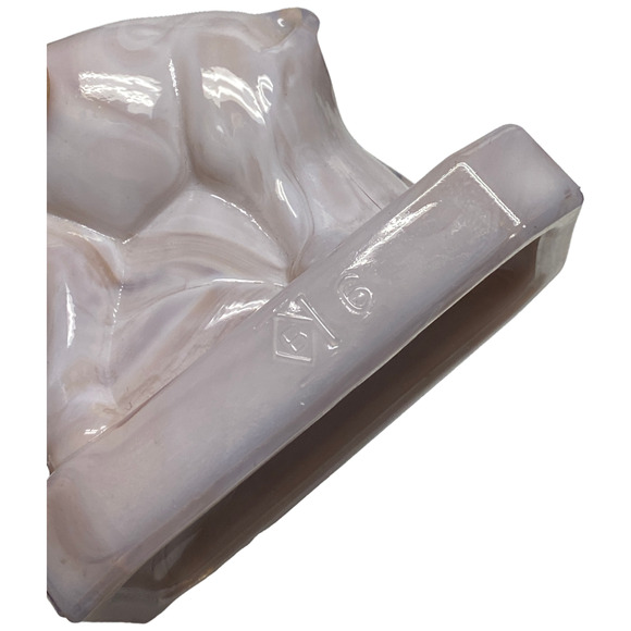 Zack the Elephant Boyd Art Glass Retired 1996 Mystique Grey - Picture 4 of 13